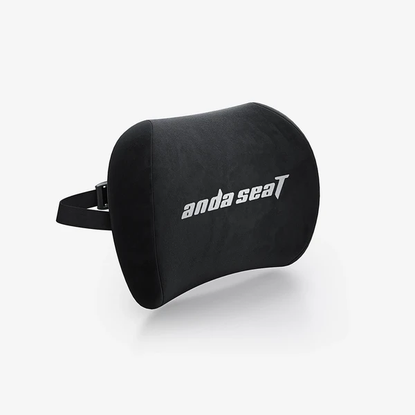 anda seat memory head pillow (black fabric)
