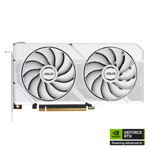 asus dual geforce rtx 5060 8gb graphics card (dual rtx5060 o8g) white