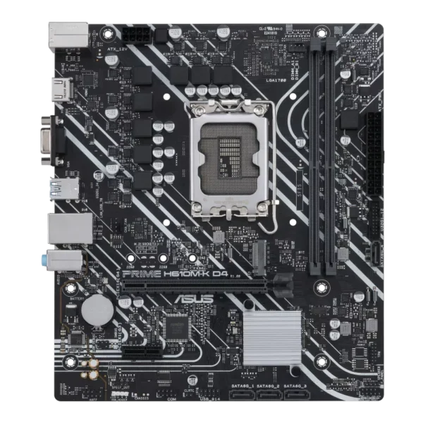 asus prime h610m k d4 motherboard (intel h610)