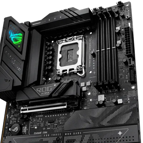 asus rog strix b860 f gaming wifi motherboard