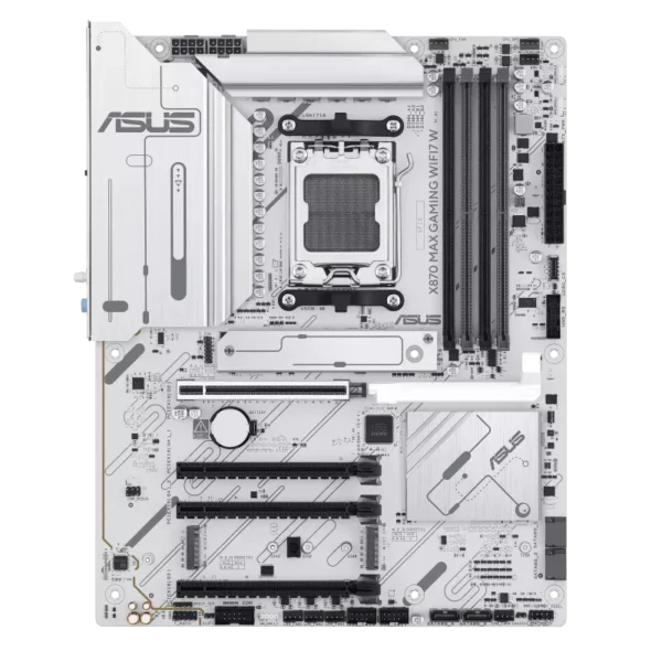 asus x870 max gaming wifi 7 white motherboard