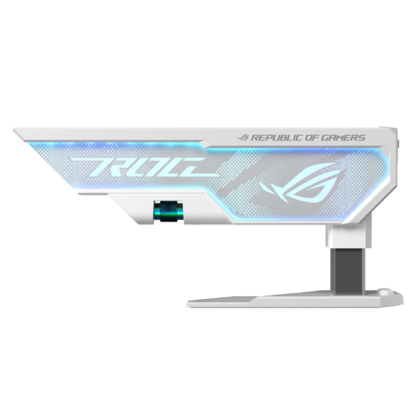 asus xh01 rog herculx graphics card holder white