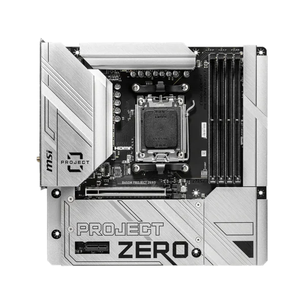 msi b650m project zero motherboard