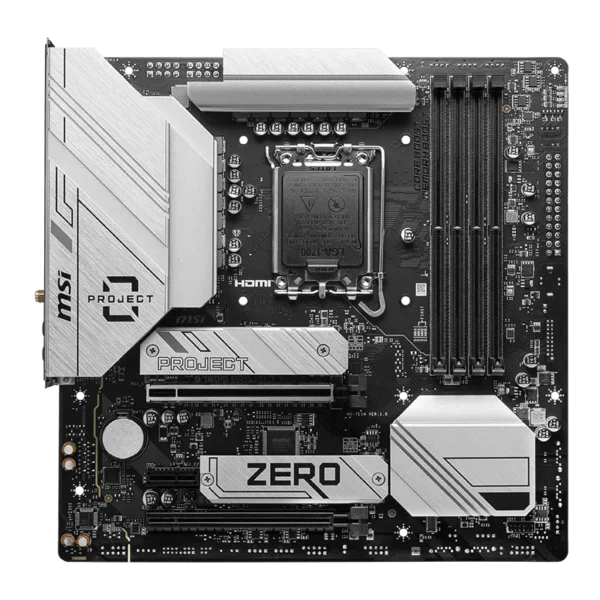 msi b760m project zero motherboard