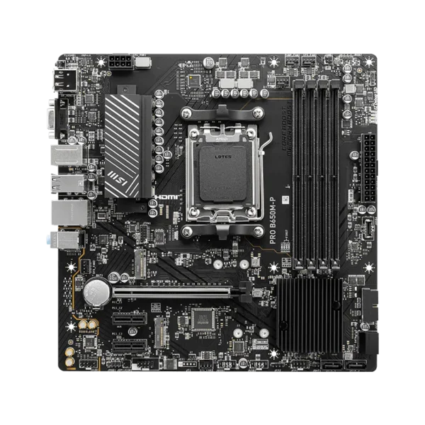 msi pro b650m p motherboard