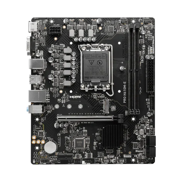 msi pro h610m e ddr5 motherboard