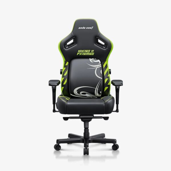 anda seat kaiser 4 nip edition (black & green)