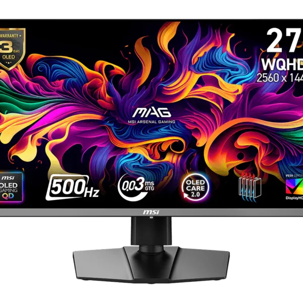 msi mag 272qp 27 inch oled monitor